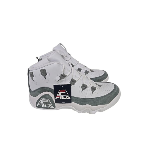Fila Men's Grant Hill 1 1BM01253 Basketball Shoe White Gray Size 13M - Picture 2 of 7